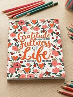 ⭐ NEW Gratitude Journal Paperback by Papeterie Blue